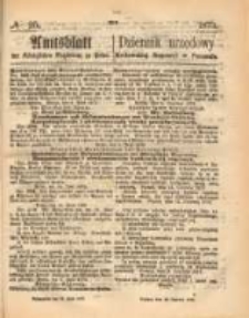 Amtsblatt der Königlichen Regierung zu Posen. 1873.06.19 Nro.25
