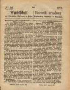 Amtsblatt der Königlichen Regierung zu Posen. 1873.12.25 Nro.52