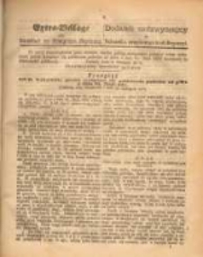 Dodatek nadzwyczajny do "Dziennika..."