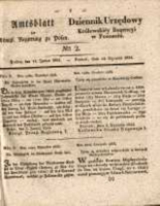 Amtsblatt der Königlichen Regierung zu Posen.1834.01.14 Nro.2