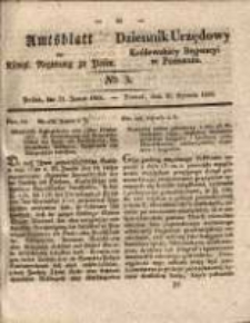 Amtsblatt der Königlichen Regierung zu Posen.1834.01.21 Nro.3