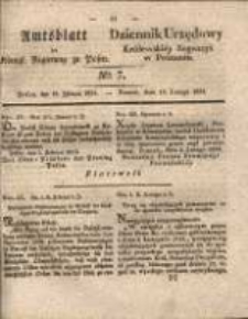 Amtsblatt der Königlichen Regierung zu Posen.1834.02.18 Nro.7