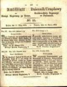 Amtsblatt der Königlichen Regierung zu Posen.1834.03.11 Nro.10