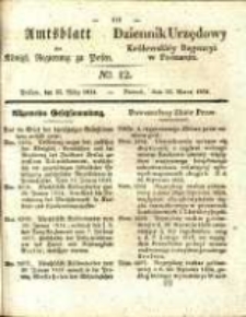 Amtsblatt der Königlichen Regierung zu Posen.1834.03.25 Nro.12