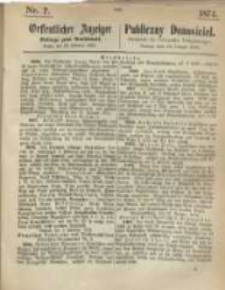Oeffentlicher Anzeiger. 1874.02.12 Nr 7