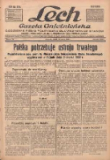 Lech.Gazeta Gnieźnieńska: codzienne pismo polityczne dla wszystkich stan&oacute;w. Dodatki: tygodniowy "Lechita" i powieściowy oraz dwutygodnik "Leszek" 1935.03.29 R.36 Nr74