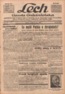 Lech.Gazeta Gnieźnieńska: codzienne pismo polityczne dla wszystkich stan&oacute;w. Dodatki: tygodniowy "Lechita" i powieściowy oraz dwutygodnik "Leszek" 1935.03.31 R.36 Nr76