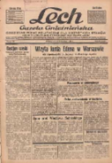 Lech.Gazeta Gnieźnieńska: codzienne pismo polityczne dla wszystkich stan&oacute;w. Dodatki: tygodniowy "Lechita" i powieściowy oraz dwutygodnik "Leszek" 1935.04.05 R.36 Nr80