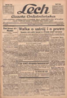 Lech.Gazeta Gnieźnieńska: codzienne pismo polityczne dla wszystkich stan&oacute;w. Dodatki: tygodniowy "Lechita" i powieściowy oraz dwutygodnik "Leszek" 1935.03.09 R.36 Nr57