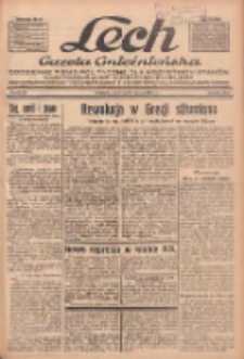 Lech.Gazeta Gnieźnieńska: codzienne pismo polityczne dla wszystkich stan&oacute;w. Dodatki: tygodniowy "Lechita" i powieściowy oraz dwutygodnik "Leszek" 1935.03.14 R.36 Nr61