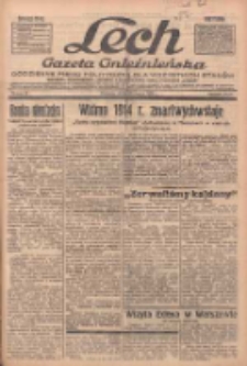 Lech.Gazeta Gnieźnieńska: codzienne pismo polityczne dla wszystkich stan&oacute;w. Dodatki: tygodniowy "Lechita" i powieściowy oraz dwutygodnik "Leszek" 1935.03.20 R.36 Nr66