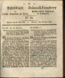 Amtsblatt der Königlichen Regierung zu Posen.1834.05.20 Nro.20