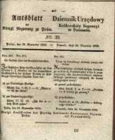 Amtsblatt der Königlichen Regierung zu Posen.1834.09.30 Nro.39