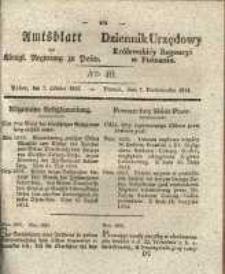 Amtsblatt der Königlichen Regierung zu Posen.1834.10.07 Nro.40