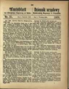 Amtsblatt der Königlichen Regierung zu Posen. 1868.09.01 Nro. 35