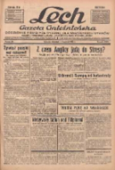 Lech.Gazeta Gnieźnieńska: codzienne pismo polityczne dla wszystkich stan&oacute;w. Dodatki: tygodniowy "Lechita" i powieściowy oraz dwutygodnik "Leszek" 1935.04.11 R.36 Nr85