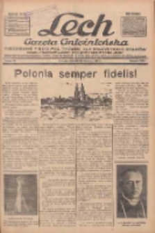 Lech.Gazeta Gnieźnieńska: codzienne pismo polityczne dla wszystkich stan&oacute;w. Dodatki: tygodniowy "Lechita" i powieściowy oraz dwutygodnik "Leszek" 1935.04.28 R.36 Nr99