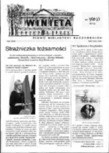 Winieta : pismo Biblioteki Raczyńskich 2014 Nr3 (67)