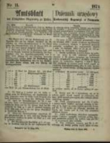 Amtsblatt der Königlichen Regierung zu Posen. 1874.03.12 Nr 11