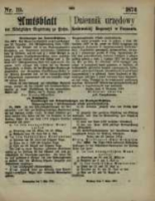 Amtsblatt der Königlichen Regierung zu Posen. 1874.05.07 Nr 19