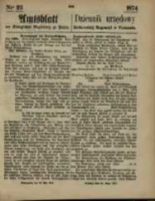 Amtsblatt der Königlichen Regierung zu Posen. 1874.05.28 Nr 22