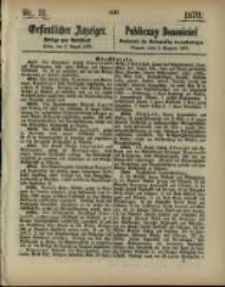 Oeffentlicher Anzeiger. 1870.08.02 Nro.31