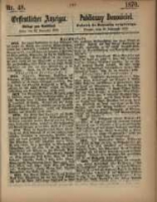 Oeffentlicher Anzeiger. 1870.11.29 Nro.48