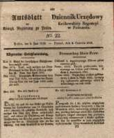 Amtsblatt der Königlichen Regierung zu Posen. 1835.06.02 Nro.22