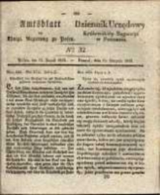 Amtsblatt der Königlichen Regierung zu Posen. 1835.08.11 Nro.32