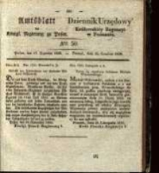 Amtsblatt der Königlichen Regierung zu Posen. 1835.12.15 Nro.50