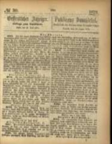 Oeffentlicher Anzeiger. 1872.07.23 Nro.30