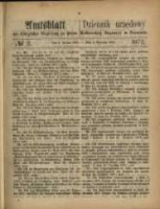 Amtsblatt der Königlichen Regierung zu Posen. 1872.01.09 Nro.2
