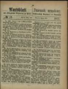 Amtsblatt der Königlichen Regierung zu Posen. 1872.03.26 Nro.13