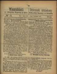 Amtsblatt der Königlichen Regierung zu Posen. 1872.04.07 Nro.15