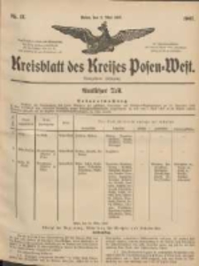 Kreisblatt des Kreises Posen-West 1907.05.02 Jg.19 Nr18