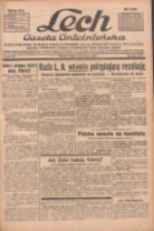 Lech.Gazeta Gnieźnieńska: codzienne pismo polityczne dla wszystkich stan&oacute;w. Dodatki: tygodniowy "Lechita" i powieściowy oraz dwutygodnik "Leszek" 1935.04.19 R.36 Nr92