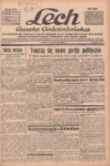 Lech.Gazeta Gnieźnieńska: codzienne pismo polityczne dla wszystkich stan&oacute;w. Dodatki: tygodniowy "Lechita" i powieściowy oraz dwutygodnik "Leszek" 1935.05.29 R.36 Nr124