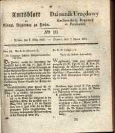 Amtsblatt der Königlichen Regierung zu Posen. 1837.03.07 Nro.10
