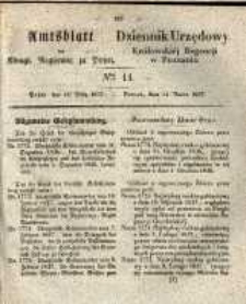 Amtsblatt der Königlichen Regierung zu Posen. 1837.03.14 Nro.11