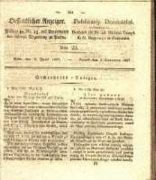 Oeffentlicher Anzeiger. 1827.06.05 Nro.23