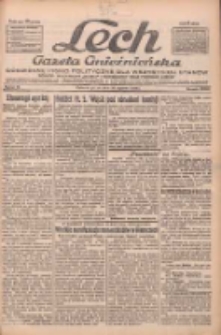 Lech.Gazeta Gnieźnieńska: codzienne pismo polityczne dla wszystkich stan&oacute;w. Dodatki: tygodniowy "Lechita" i powieściowy oraz dwutygodnik "Leszek" 1933.01.20 R.34 Nr16