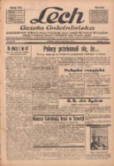 Lech.Gazeta Gnieźnieńska: codzienne pismo polityczne dla wszystkich stan&oacute;w. Dodatki: tygodniowy "Lechita" i powieściowy oraz dwutygodnik "Leszek" 1935.04.06 R.36 Nr81