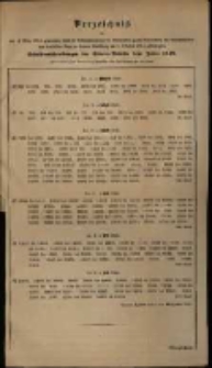 Verzeichniss der am 14. M&auml;rz 1864 gezogenen ... Schuldverschreibungen der Staats-Ausleihe vom Jahre 1848.