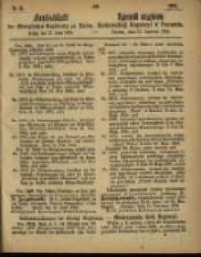 Amtsblatt der Königlichen Regierung zu Posen. 1864.06.21 Nro.25