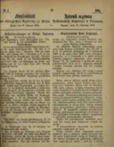 Amtsblatt der Königlichen Regierung zu Posen. 1864.01.19 Nro.3