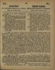 Amtsblatt der Königlichen Regierung zu Posen. 1864.08.02 Nro.31