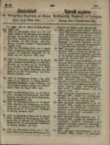 Amtsblatt der Königlichen Regierung zu Posen. 1864.10.04 Nro.40