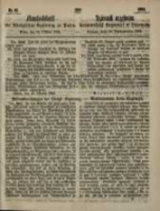 Amtsblatt der Königlichen Regierung zu Posen. 1864.10.25 Nro.43
