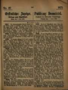Oeffentlicher Anzeiger. 1875.07.07 Nro.27