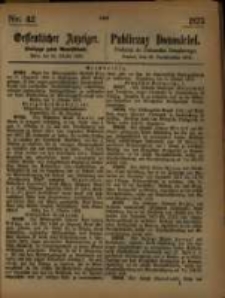 Oeffentlicher Anzeiger. 1875.10.20 Nro.42